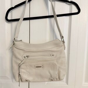 Stone & Co. Off-White Leather Shoulder Bag. GREAT CONDITION
